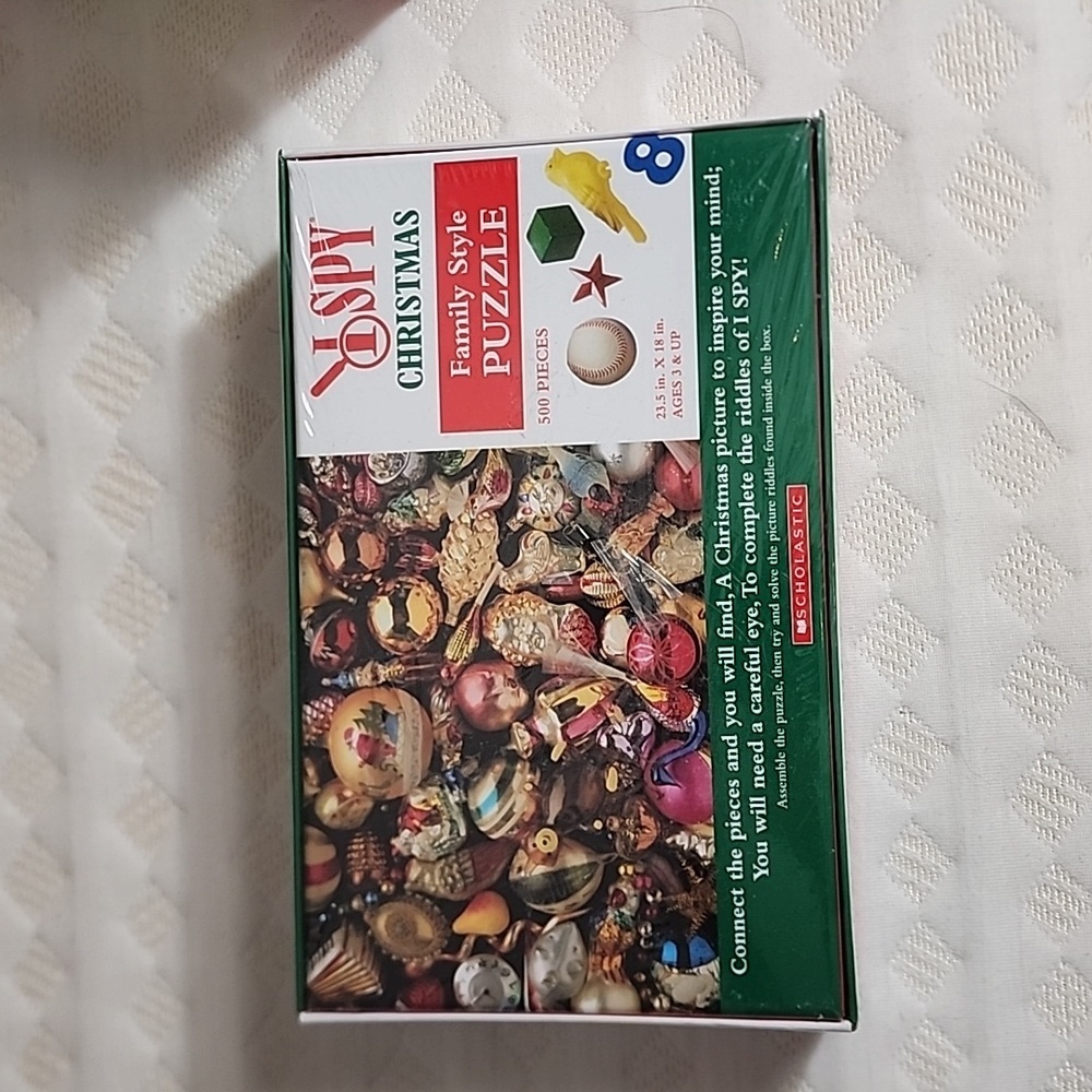 I SPY christmas family style puzzle 500 pieces nwt - Picture 2 of 2